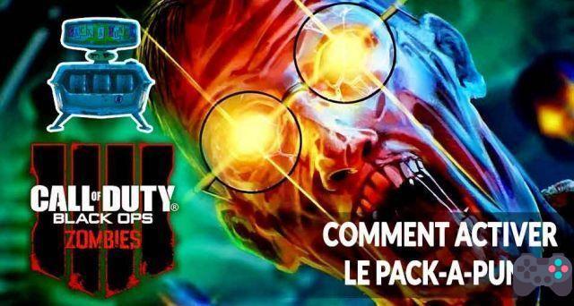 Guía Call of Duty Black OPS 4 zombies Alpha et Omega comentario activo le Pack-a-Punch