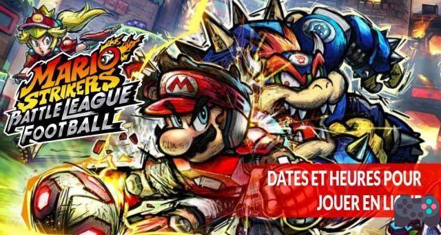 Mario Strikers Battle League Football todas as datas para lembrar de jogar cedo