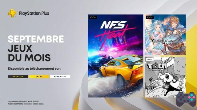 Programma PlayStation Plus settembre 2022 – guide per Need for Speed ​​Heat e Granblue Fantasy Versus