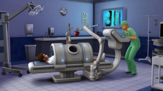 The Sims 4 At Work test: because it's healthy?
