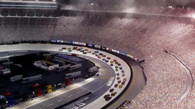 NASCAR 14 test: a game that goes around too much?