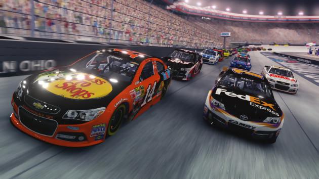 NASCAR 14 test: a game that goes around too much?