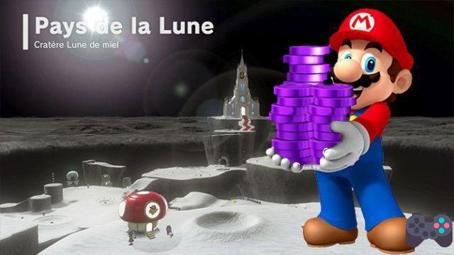 Super Mario Odyssey: la mappa delle monete viola