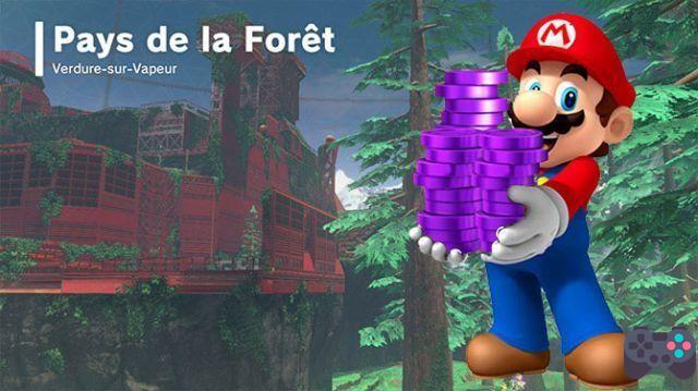 Super Mario Odyssey: la mappa delle monete viola