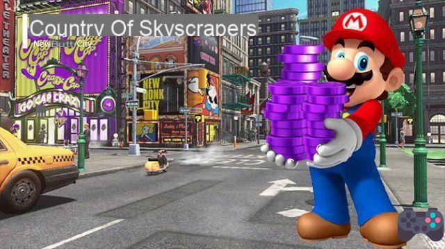 Super Mario Odyssey: The Purple Coins Map