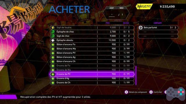Soul Hackers 2 Guide How to Get Scented Wood for Yang Yang Palace Items