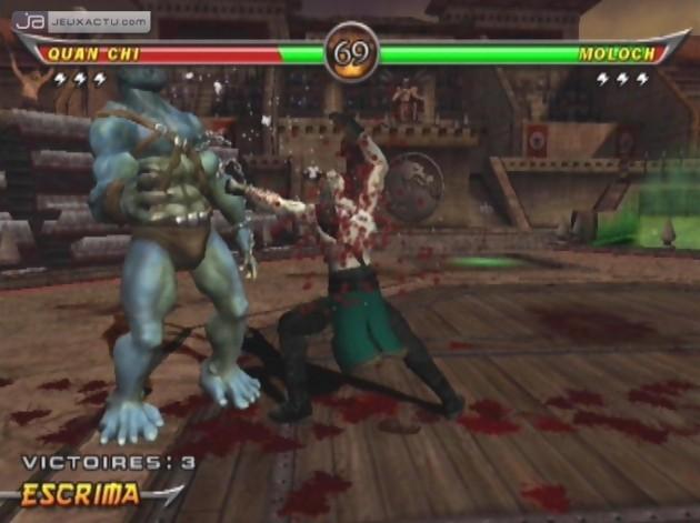 Test Mortal Kombat Armageddon