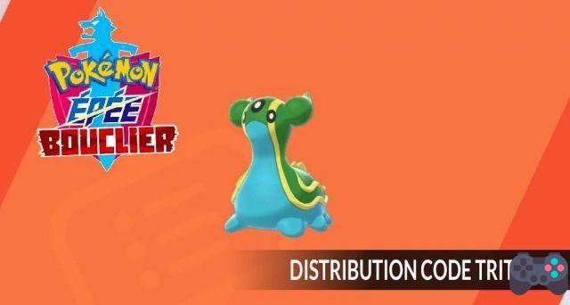 Distribution mystery gift code to get a Tritosor in Pokémon Sword and Shield: