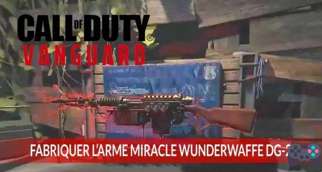 Call of Duty Vanguard how to get Wunderwaffe dg-2 miracle weapon in zombies on Shi No Numa