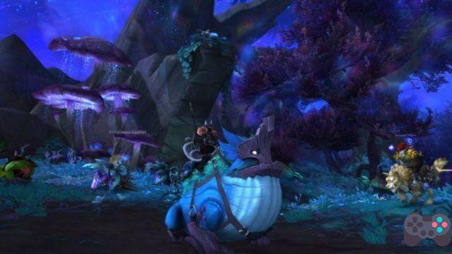 World of Warcraft Shadowlands: come guadagnare una cavalcatura per la rana del gulper degli alberi