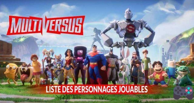 ¿Cuál es la lista de personajes jugables (roster) en Multiversus cuando se lance?