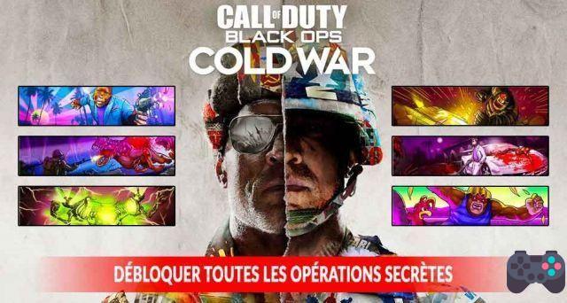 Call of Duty Black OPS Cold War guida come sbloccare tutte le operazioni nere in multiplayer e zombi