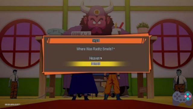 Dragon Ball Z: Kakarot – Respuestas al cuestionario del rey Yemma