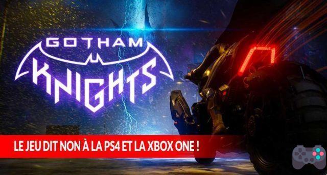 Gotham Knights is canceled on PS4 and Xbox One, release date and media where the game will be released