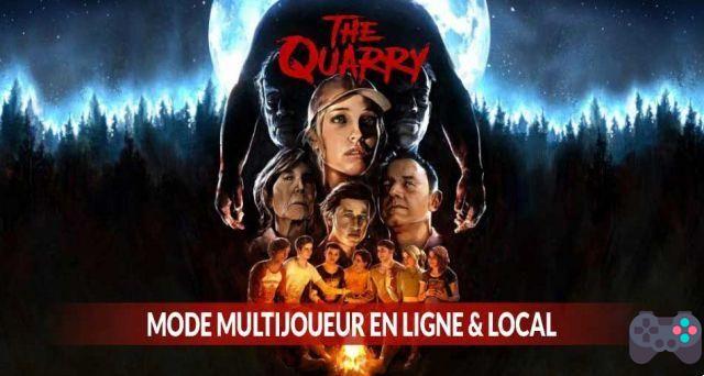 Modo multijugador local y en línea de The Quarry, posible jugar en modo cooperativo con amigos