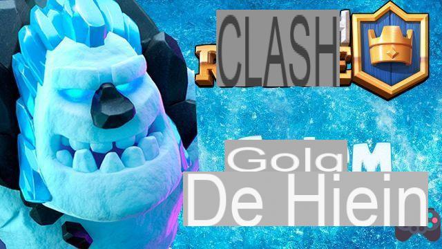 Todas las cartas: Golem de hielo - Clash Royale