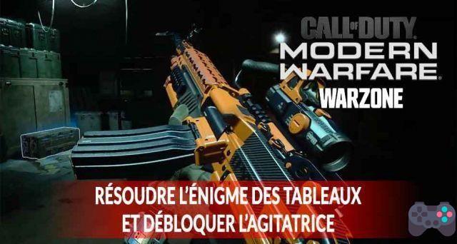 Guía de Call of Duty MW / Warzone sobre cómo resolver el rompecabezas de las pinturas del centro y desbloquear el arma agitadora