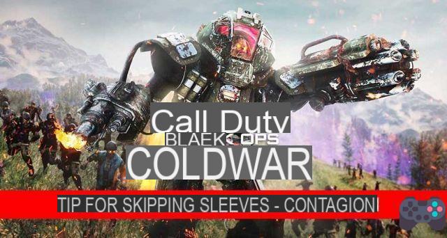 Call of Duty Black Ops Cold War maniche saltate in modalità contagio