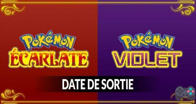 Qual é a data de lançamento dos jogos Pokémon Scarlet e Pokémon Purple no Nintendo Switch