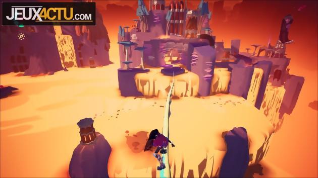 Test Solar Ash: immagina l'incontro tra Jet Set Radio e Shadow of the Colossus