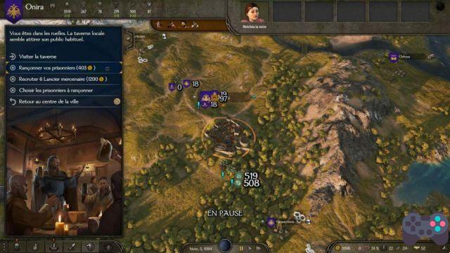 Mount & Blade 2 Bannerlord como vender ou recrutar prisioneiros