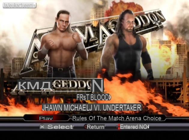 Teste WWE Smackdown VS Raw 2009