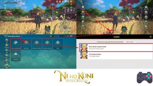 Tutti i codici regalo (coupon) per il gioco Ni No Kuni Cross Worlds