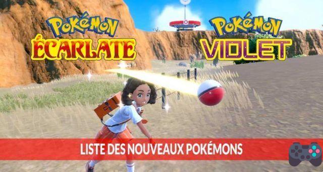 La lista de todos los nuevos Pokémon para atrapar en Pokémon Escarlata y Púrpura