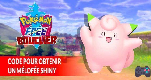 Pokémon Sword and Shield distribution code to get a Shiny Clefairy