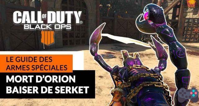 Call of Duty Black Ops 4 guide how to get Orion's Death weapon and Serket's Kiss in zombies