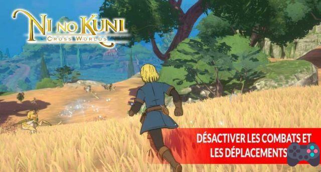 Ni No Kuni Cross Worlds como desabilitar batalhas automáticas e movimentos automáticos