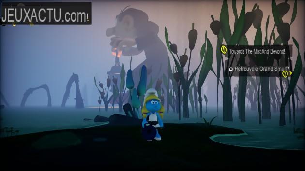 Test The Smurfs Mission Malfeuille: it's very nice smurf!