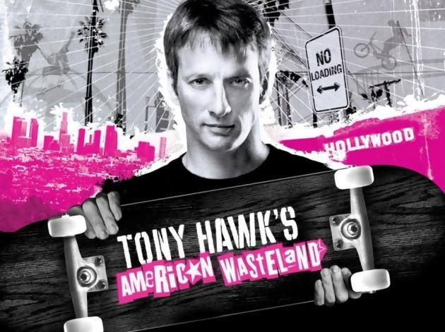 Metti alla prova la terra desolata americana di Tony Hawk